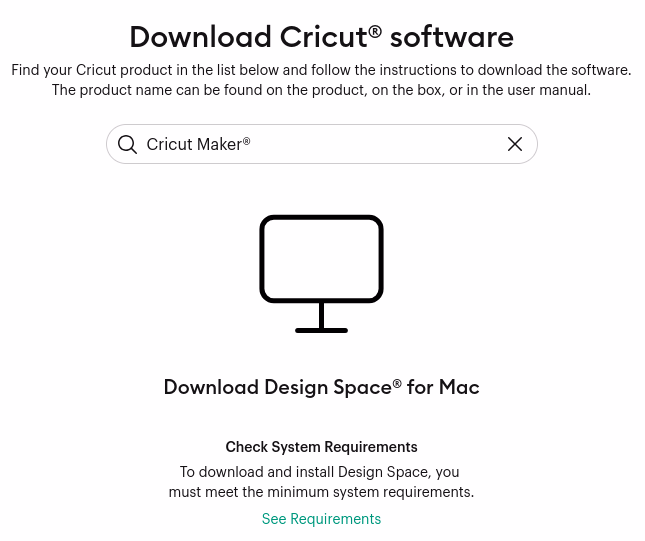Stupid Cricut OS Detection